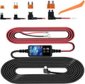 Dash Cam Hardwire Kit,Type-C Hard Wire Kit,USB C Hard Wire Kit Fuse for Dashcam, Plozoe 12V-24V to 5V Car Dash Camera - Exclusive Design