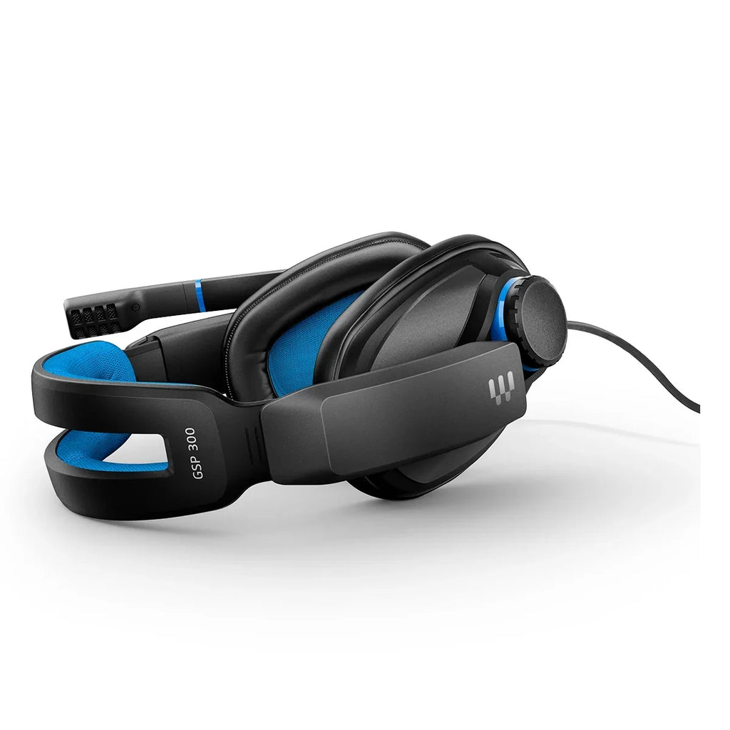 EPOS Audio GSP 300 Closed Acoustic Gaming Headset (Blue) - Exclusive Design