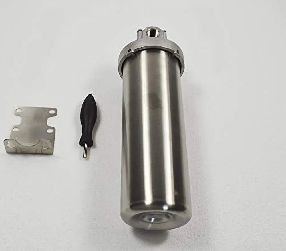 Stylish Techtongda 1/2"NPT Water Filter Housing for Whole House Water Purification of 304 Stainless Steel #025159