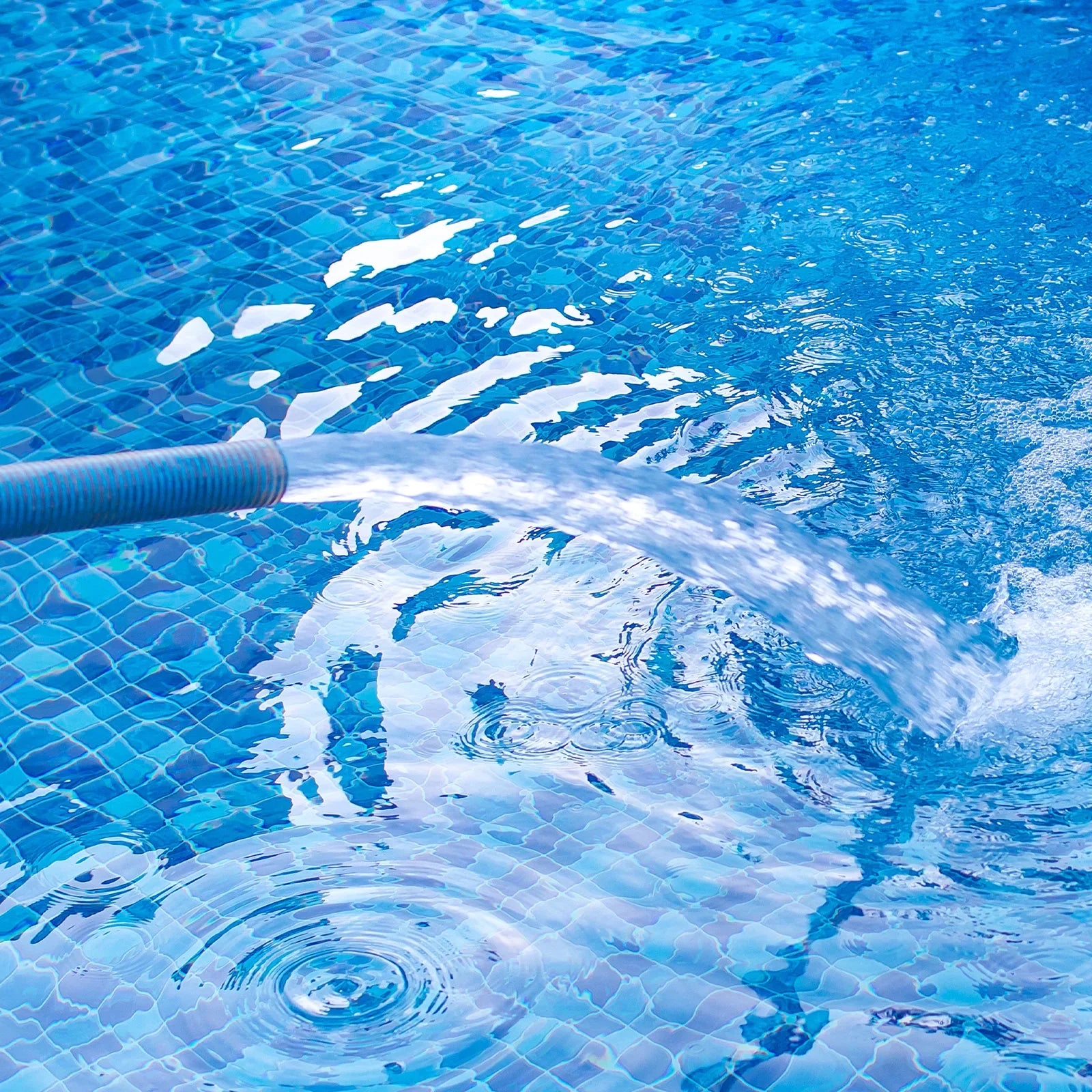 Lightweight Backwash Hose Lay Flat Reinforced Discharge PVC Hose 65mm ID 49ft for Swimming Pool - Exclusive Design