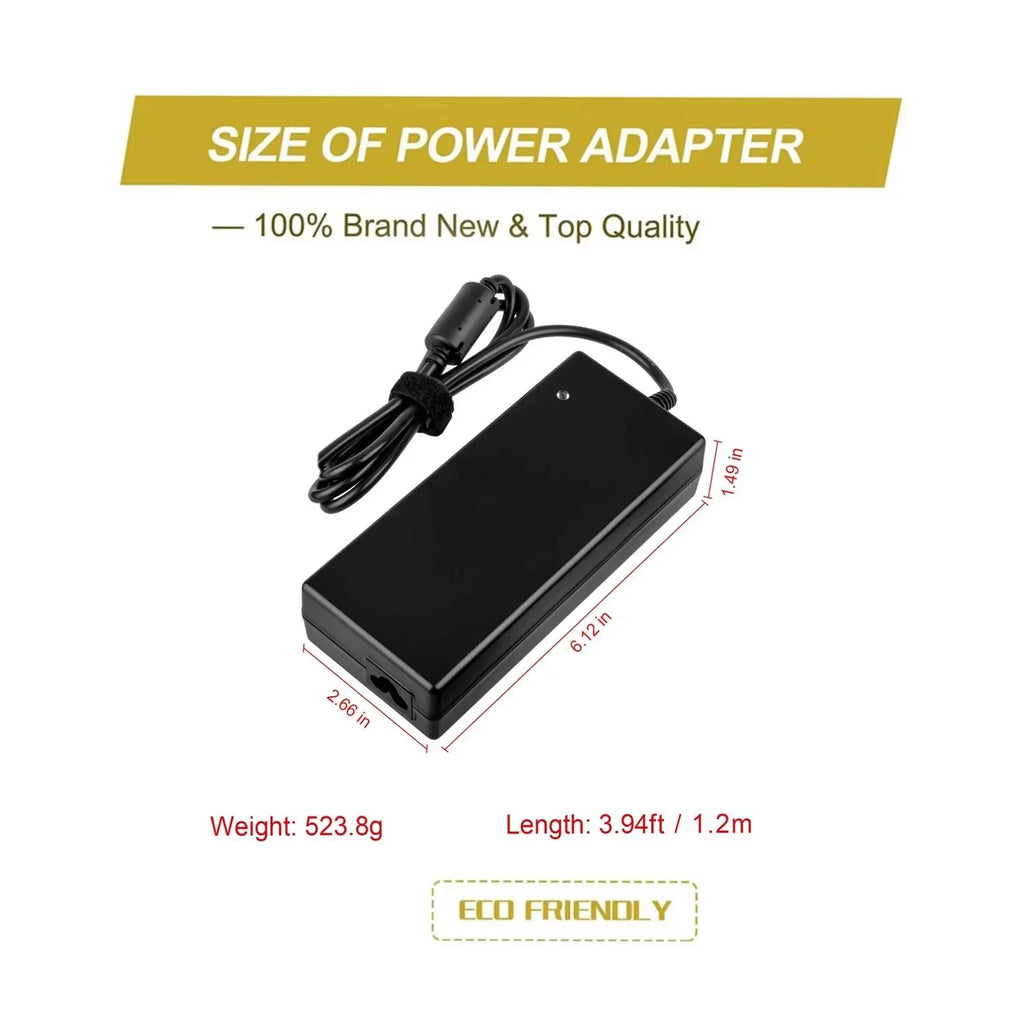 CJP-Geek 19.5V 7.7A AC Adapter Charger for Zbook 15 Workstation 677763-002 Power Cord