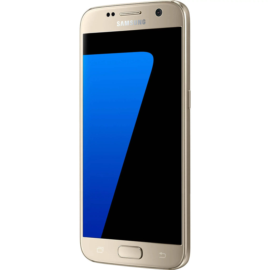 Restored Samsung S7 G930A 32GB AT&T Phone - Gold (Refurbished) - Exclusive Design