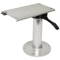 Stylish Garelick Boat Seat Swivel Slide Pedestal | 14 Inch Polished Aluminum