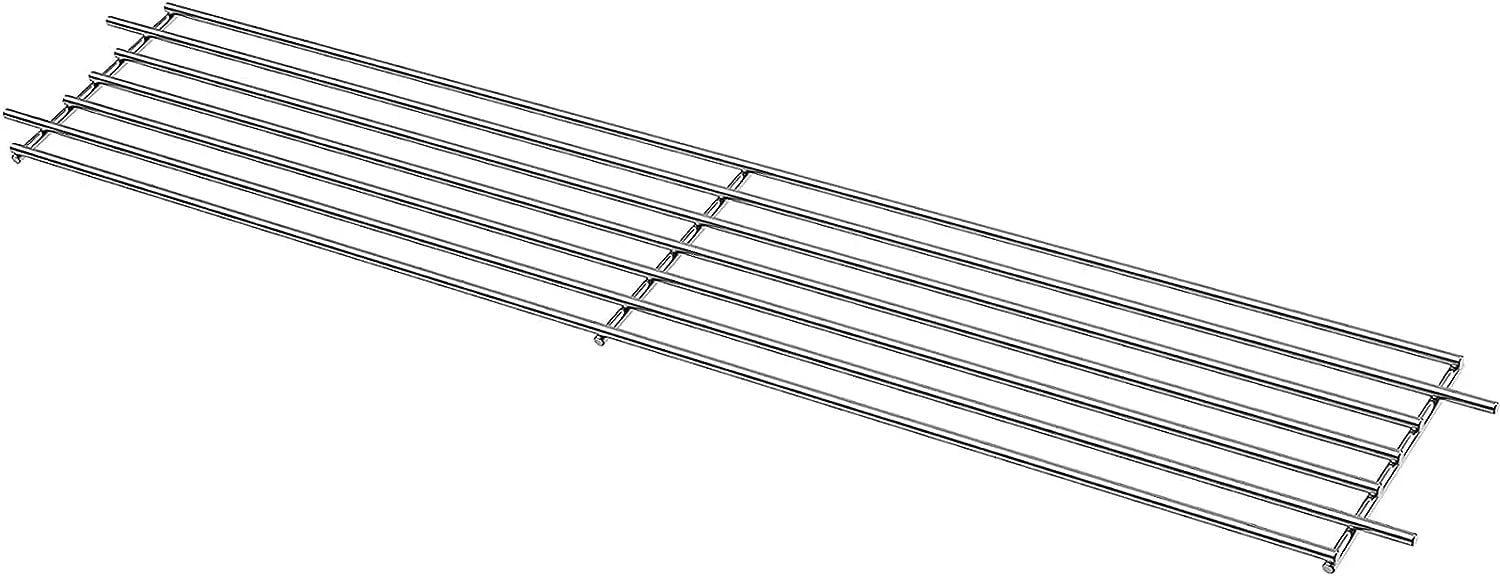 AOREWTGGH 7513 Grill Warming Rack for Weber Spirit 700, Genesis Silver B&C, 7513/88719 304 Stainless Steel Warming Rack Replacement for Weber Genesis 1000-5500, Gold B & C, 24.9 x 4.7 x 4 in - Exclusive Design