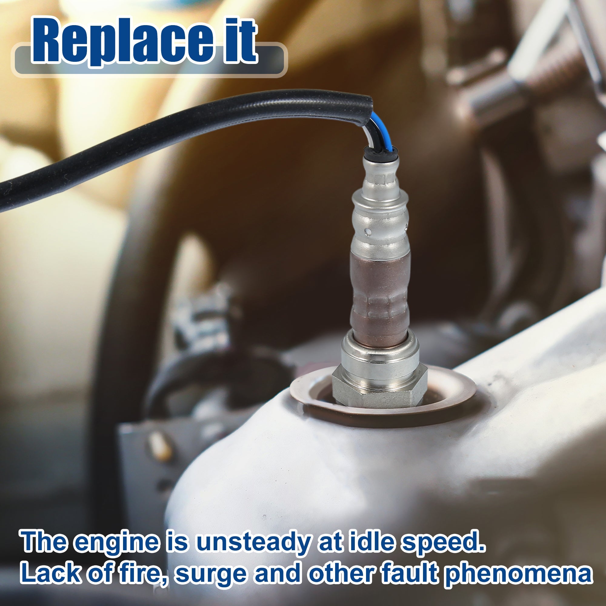 Stylish Unique Bargains Car Air Fuel Ratio Oxygen Sensor Replacement Fit for Honda Accord EX 2.3L L4 - Gas 3.0L V6 - Gas 2000