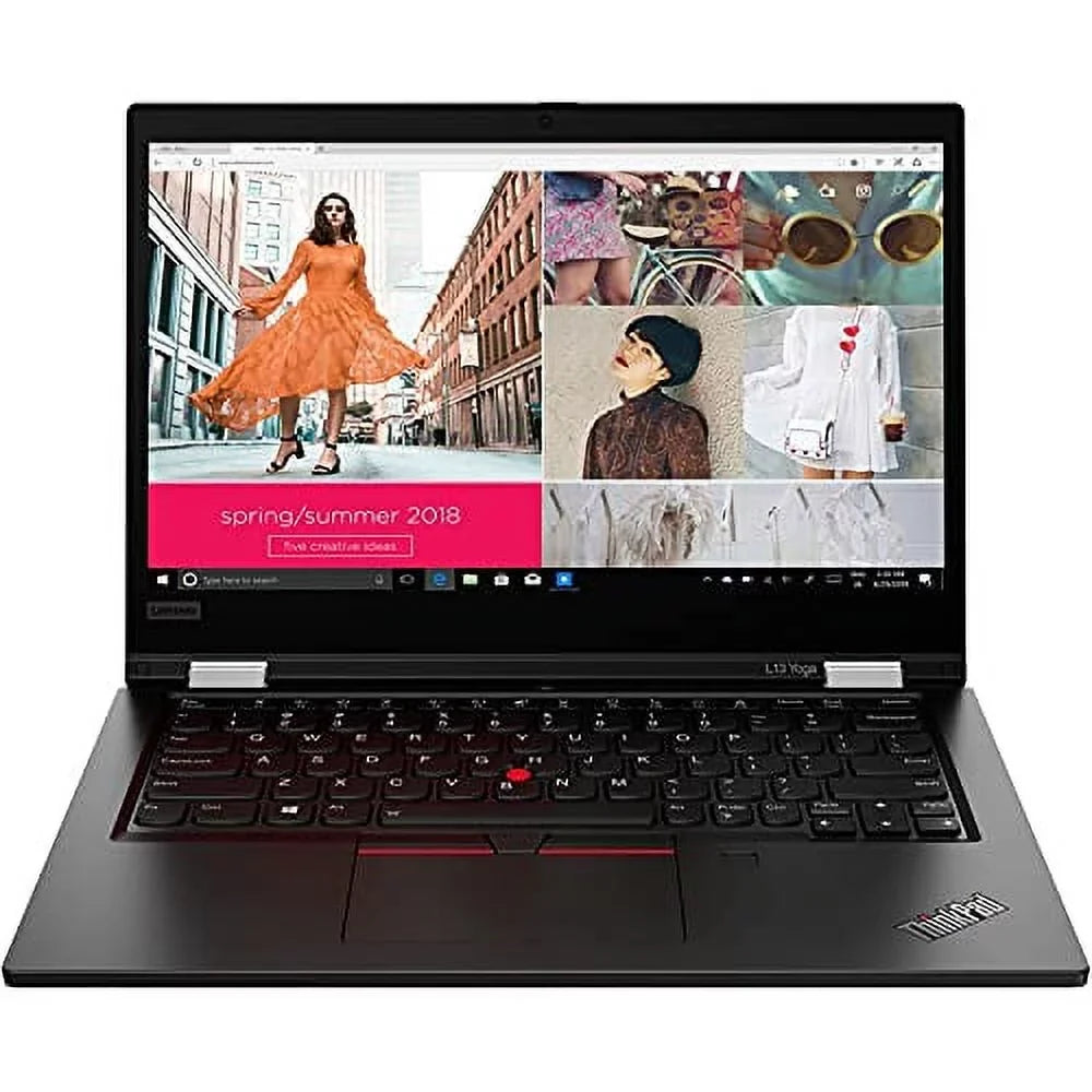 ThinkPad L13 Yoga Gen 2 13.3" Touch 8GB 256GB SSD i5-1135G7 2.4GHz Win10P, Black