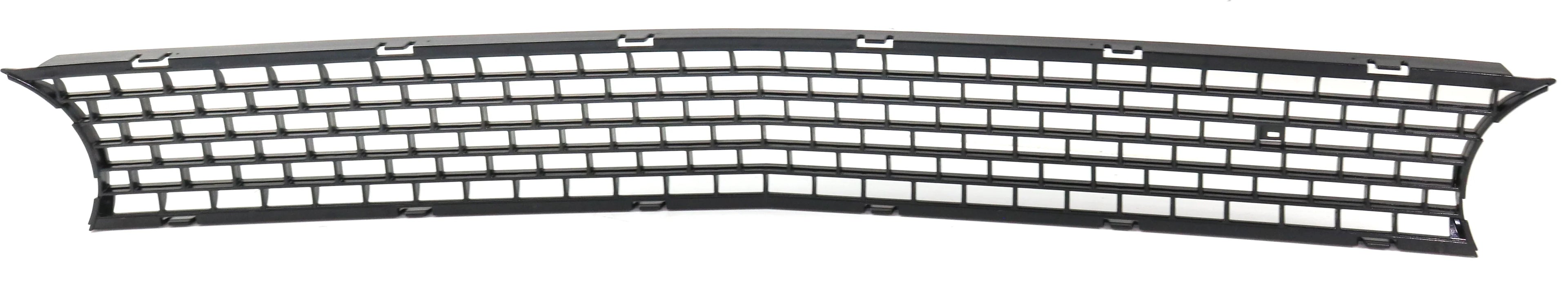 Stylish Grille Assembly Compatible with DODGE CHALLENGER 2015-2017 Textured Black SRT Hellcat Model