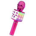 ShinePick Bluetooth Karaoke Wireless Microphone, 4 in 1 Karaoke Machine Portable Microphone for Kids, Home KTV Player, Compatible with Android & iOS Devices (Purple) - Exclusive Design