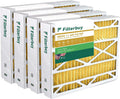Stylish Filterbuy 20x25.25x3.5 MERV 11 Pleated HVAC AC Furnace Air Filters for Aprilaire Space-Gard 102/2120 (4-Pack)