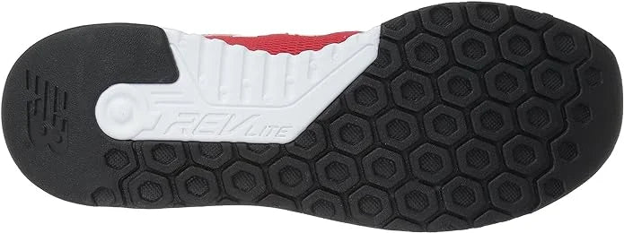 Stylish New Balance Mens 247 Decon V1 Sneakers, M9.5/W11, Red/White