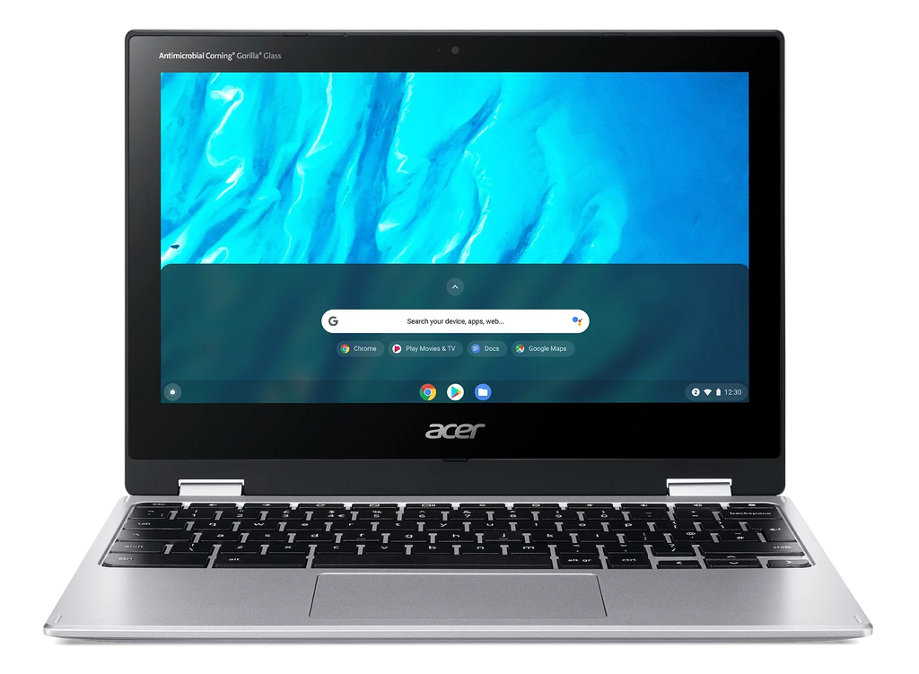 2023 11.6" Lightweight HD Touch-Screen Chromebook MediaTek MT8183C 8- Processor, 4GB DDR4 RAM, 32GB SSD, WiFi, Chrome OS with UltraTech Mouse Pad Bundled - Nextday Shipping Available.
