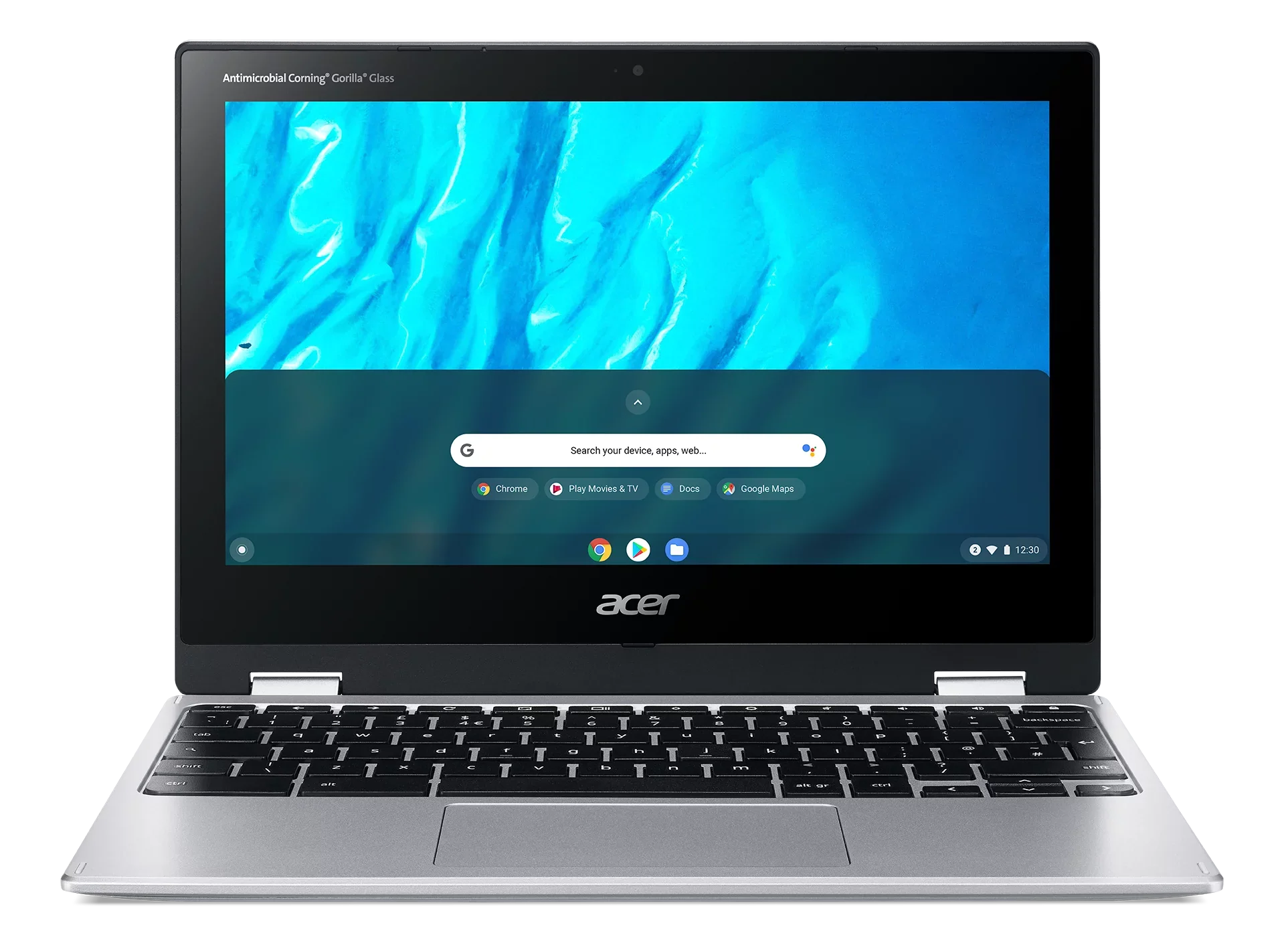 2023 11.6" Lightweight HD Touch-Screen Chromebook MediaTek MT8183C 8- Processor, 4GB DDR4 RAM, 32GB SSD, WiFi, Chrome OS with UltraTech Mouse Pad Bundled - Nextday Shipping Available.