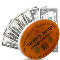 Orange and Peach Glycerin Soap Bar with Real Money Inside - Exclusive Design
