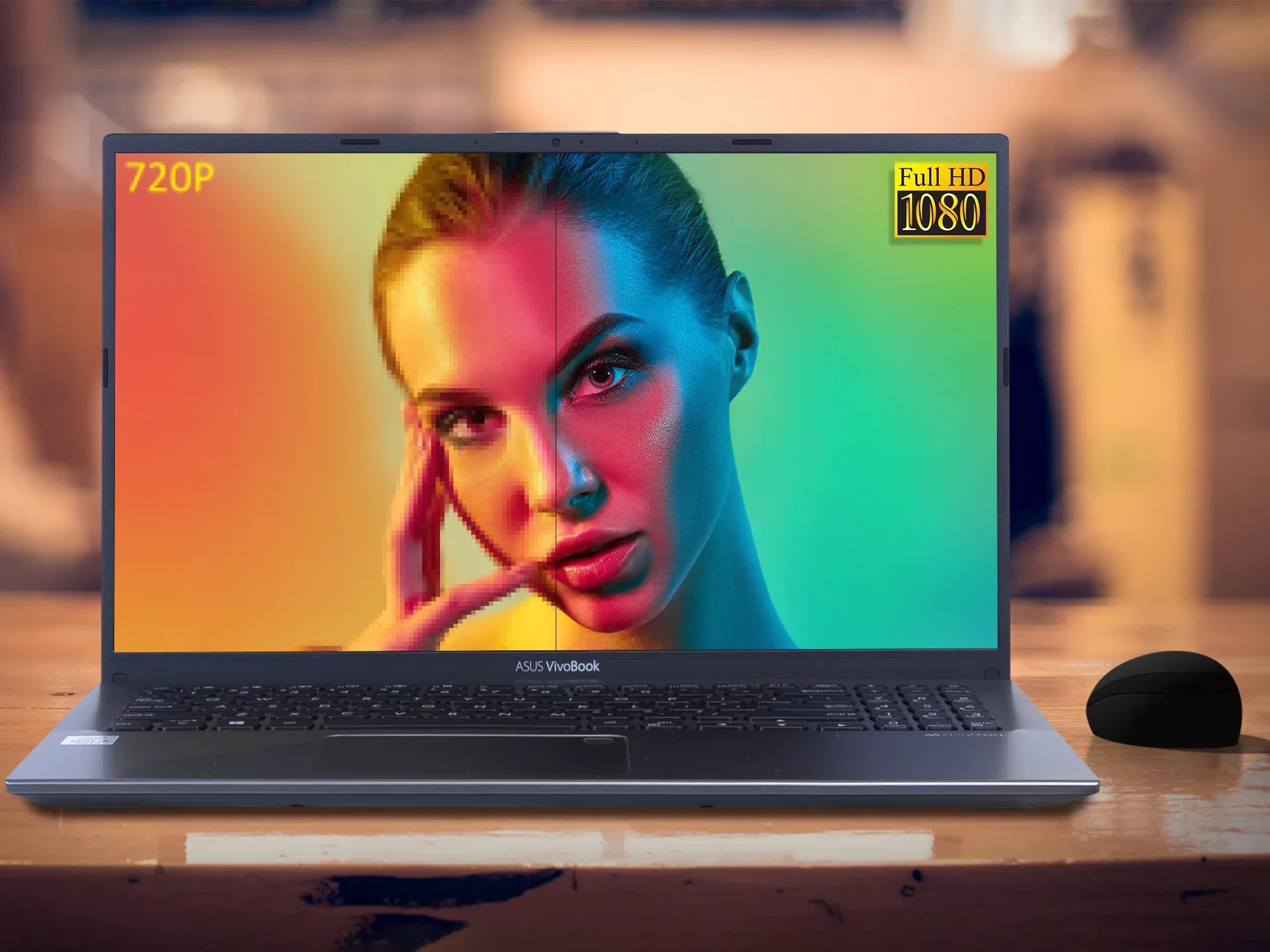 Vivobook X512JA Laptop, 15.6" FHD Display, i7-1065G7 Upto 3.9GHz, 20GB RAM, 512GB NVMe SSD + 500GB HDD, HDMI, Card Reader, Wi-Fi, Bluetooth, Windows 10 Pro S