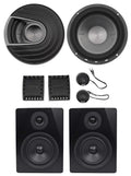 Stylish Polk Audio MM6502 6.5â 750w Component Car Speakers+Free Powered Monitor Speakers