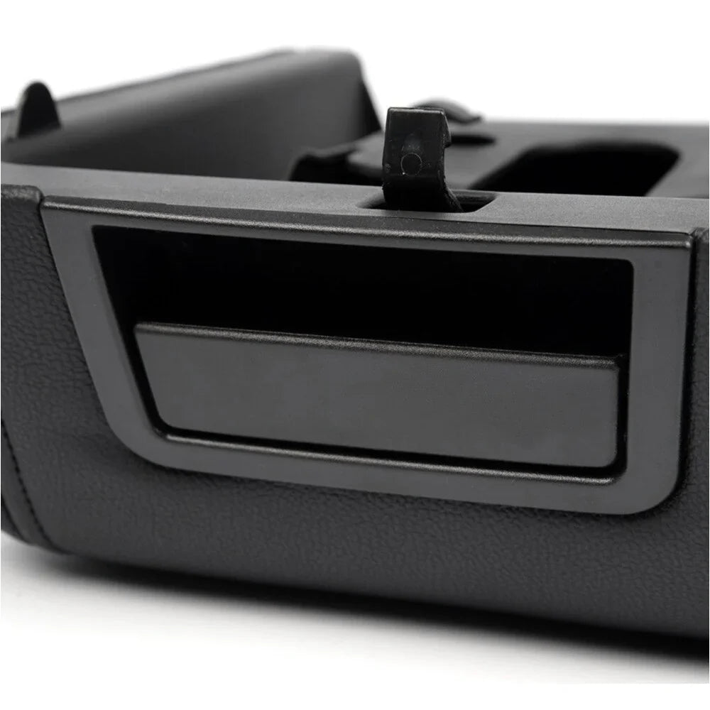Teledu For 2004-2008 Ford F-150 BLACK LEATHER CENTER CONSOLE ARM REST LID COVER PAD