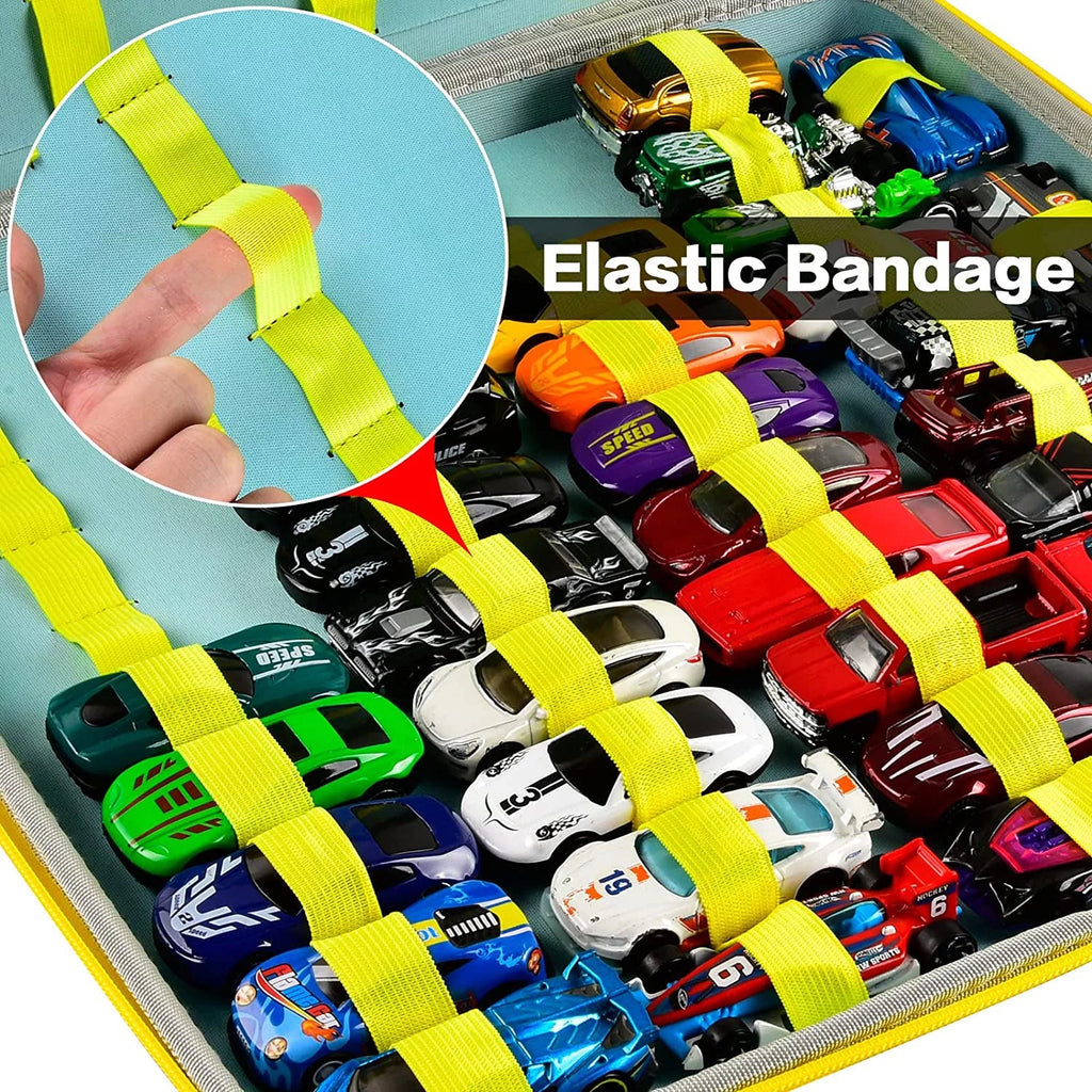 Stylish Toy Storage Organizer Case, 88 Car Display Carrying Container Holder (Box Only)