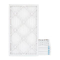 Stylish 13 x 21-1/2 x 1 MERV 11, MPR 1000 Pleated AC Furnace 1" Air Filters by Pamlico. Quantity 6. Actual Size: 13 x 21-1/2 x 3/4