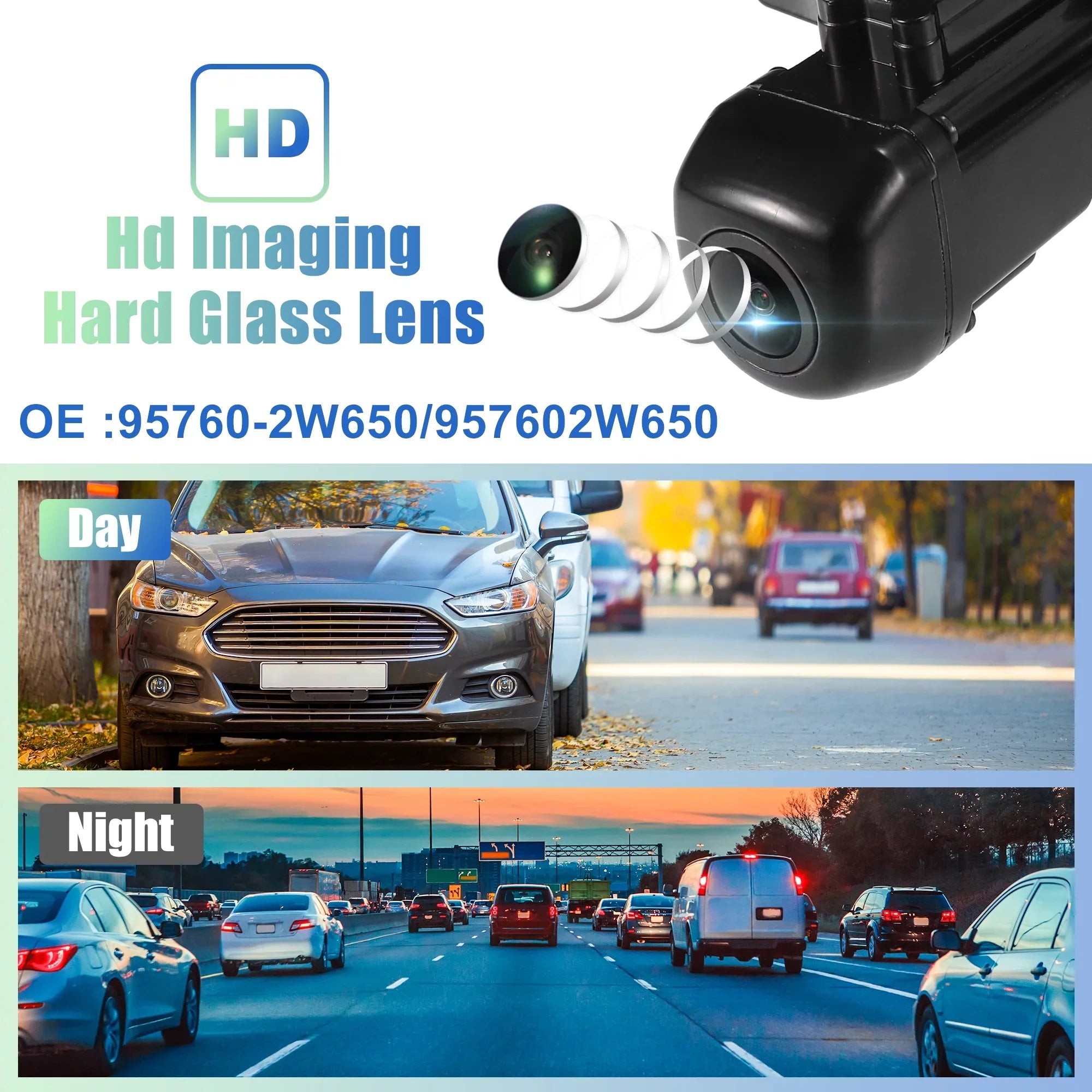 Stylish Unique Bargains Rear View Camera Back Up Camera Rear Park Assist Reverse Camera for Hyundai Santa Fe Sport 2017-2018