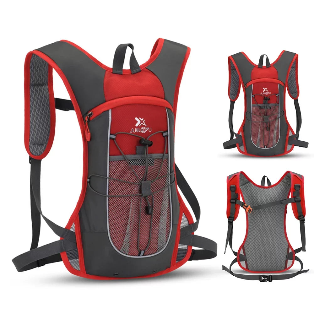 JUNLETU Lightweight Cycling Backpack Water-resistant Outdoor Sport Hydration Backpack Shoulder Bag for Biking Hiking Run