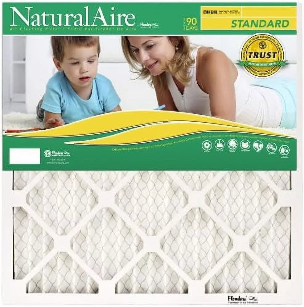 Precisionaire 84858.011430 14 By 30 By 1 Naturalaire Standard Pleat Air Filter, 12-Pack