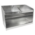 Extreme Max 5001.6056 Deluxe Dual Aluminum Helmet Bay Shelf Holder Storage Cabinet Organizer for Enclosed Race Trailer Shop Garage Storage