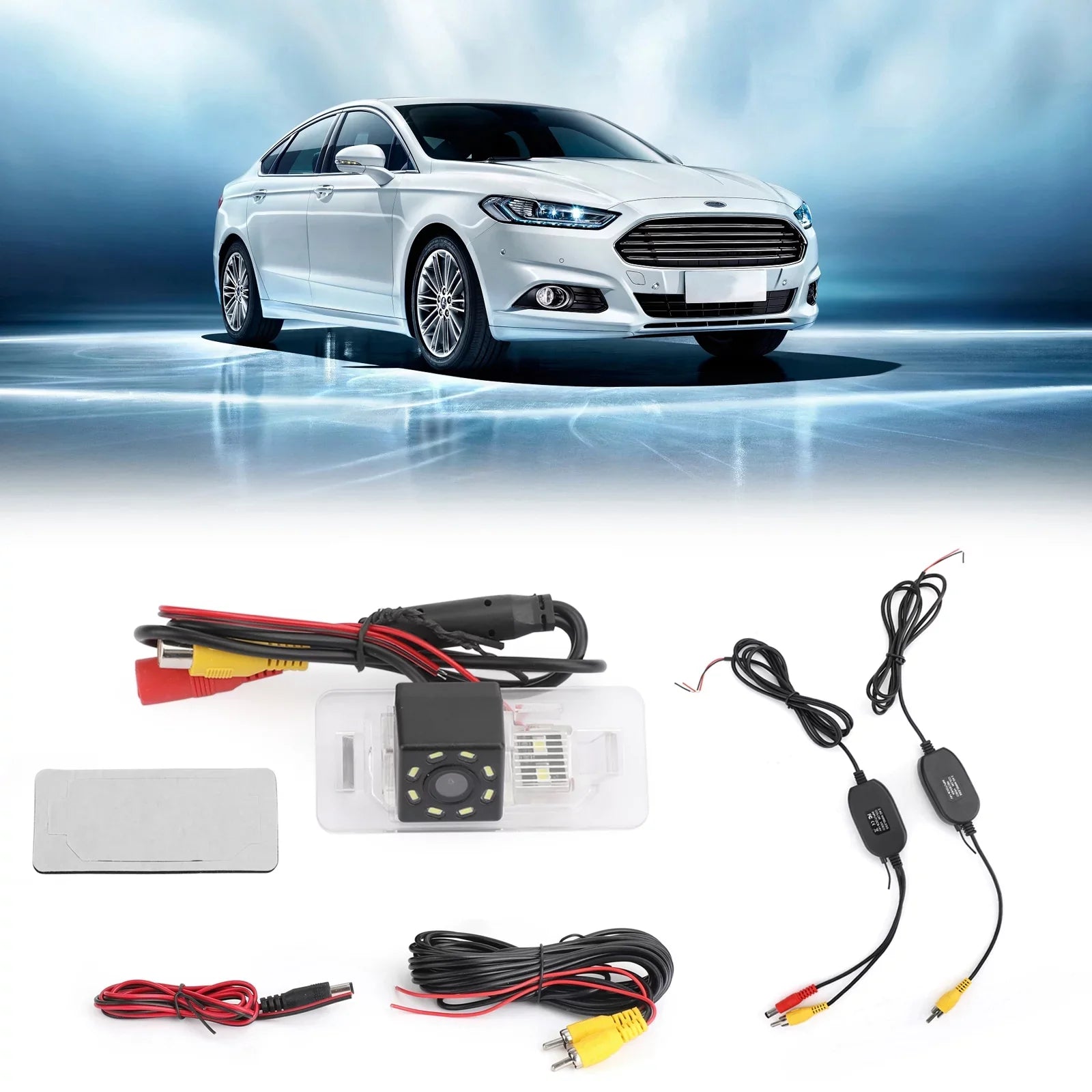 Wireless Reverse Camera 8LED for BMW E46 E39 E70 E71 X3 X5 E60 E61 E90 E91 E92 - Exclusive Design