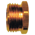 Stylish Home Plus 4016816 0.75 x 0.5 in. Brass Hose Adapter, Gold - Pack of 5