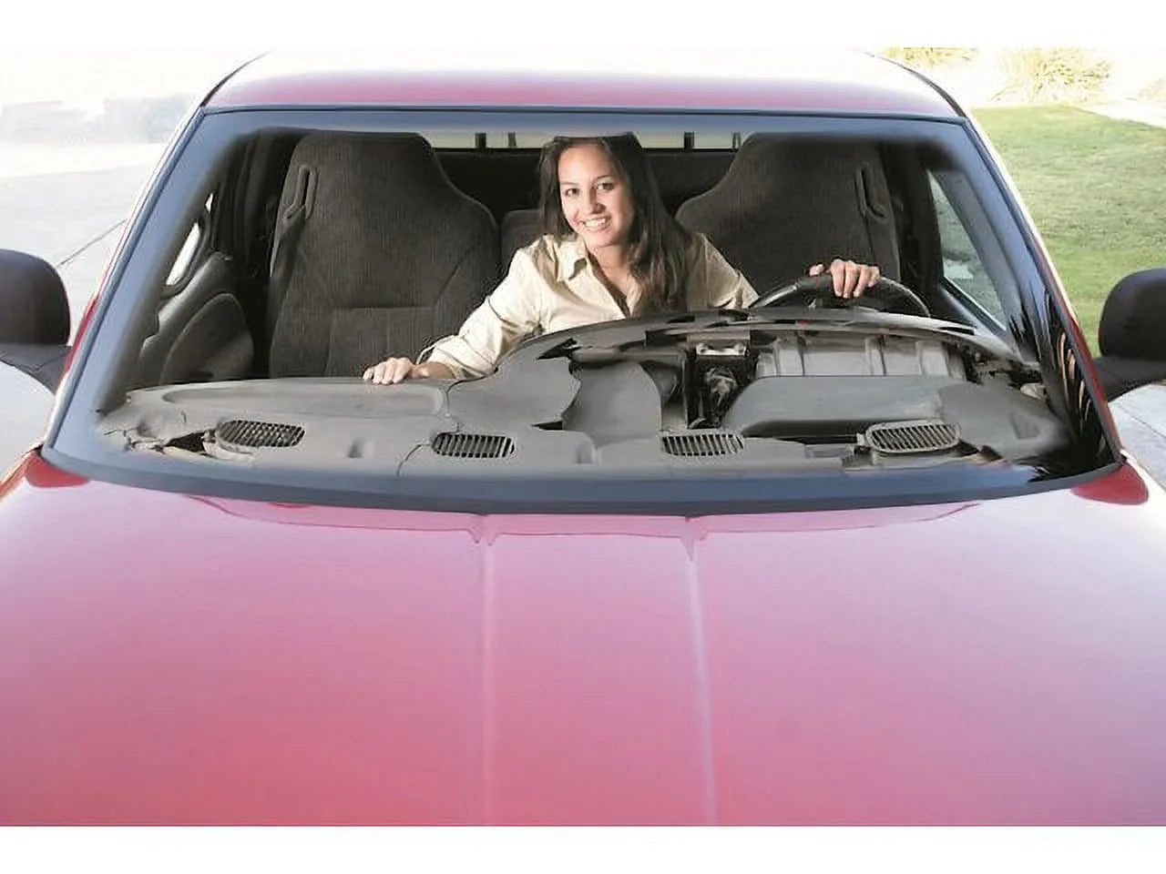 Dash Board Cover - Compatible with 2005 - 2009 Ford Mustang Base 2006 2007 2008 - Exclusive Design
