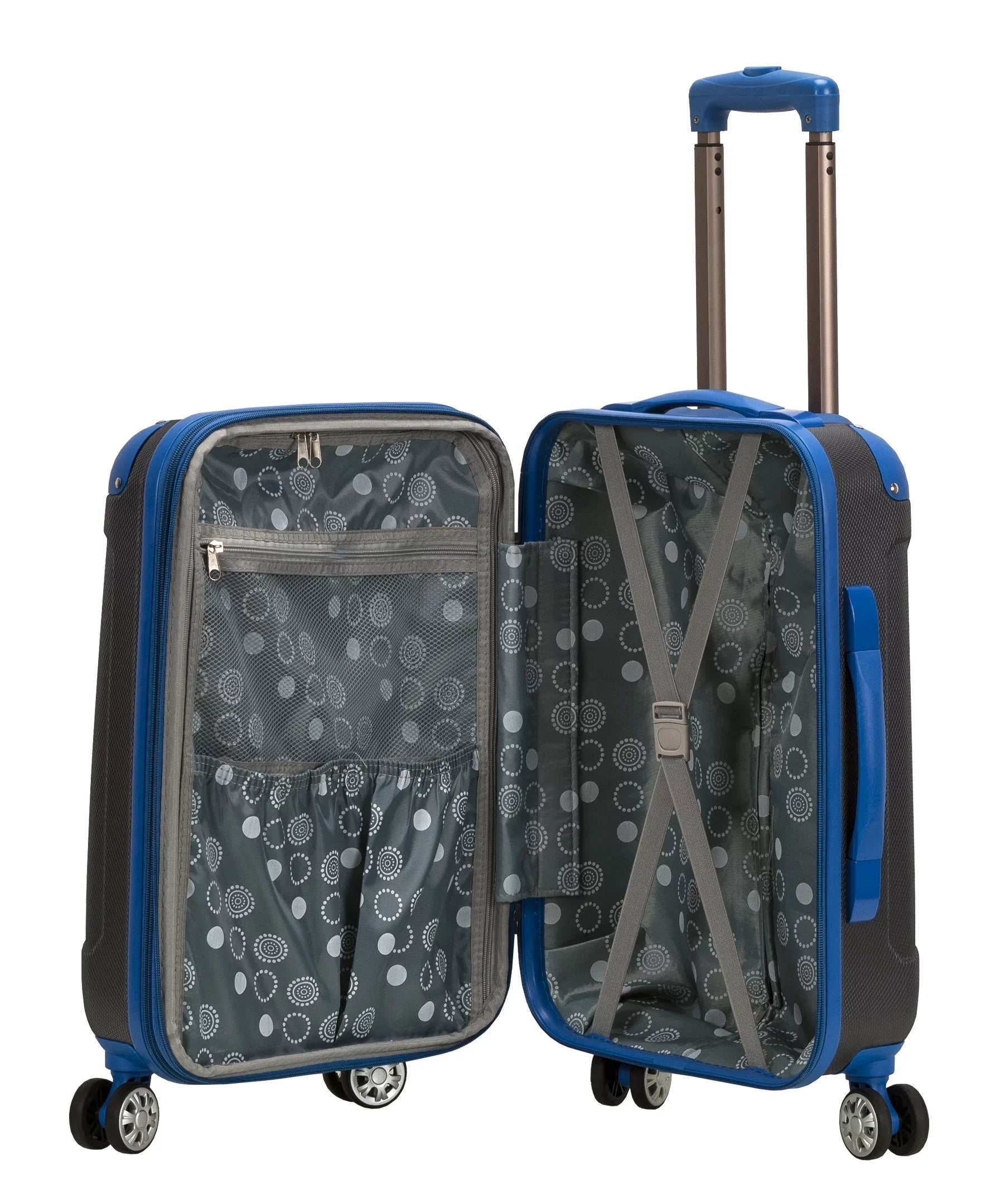 Rockland Luggage Sonic Abs Upright Spinner, TwoToneGrey