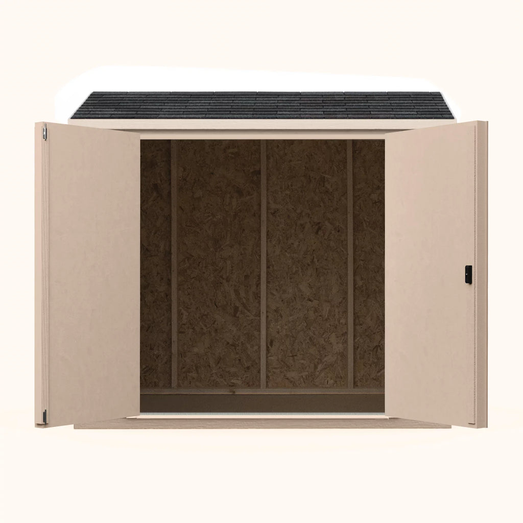 Handy Home Products Fremont 4 ft. x 8 ft. Lean-To Storage Shed - Exclusive Design