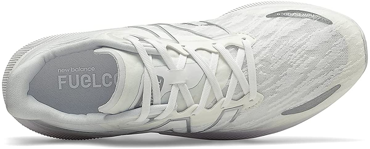 New Balance Mens FuelCell Propel V3 Speed Running Shoe 9.5 White/White - Exclusive Design