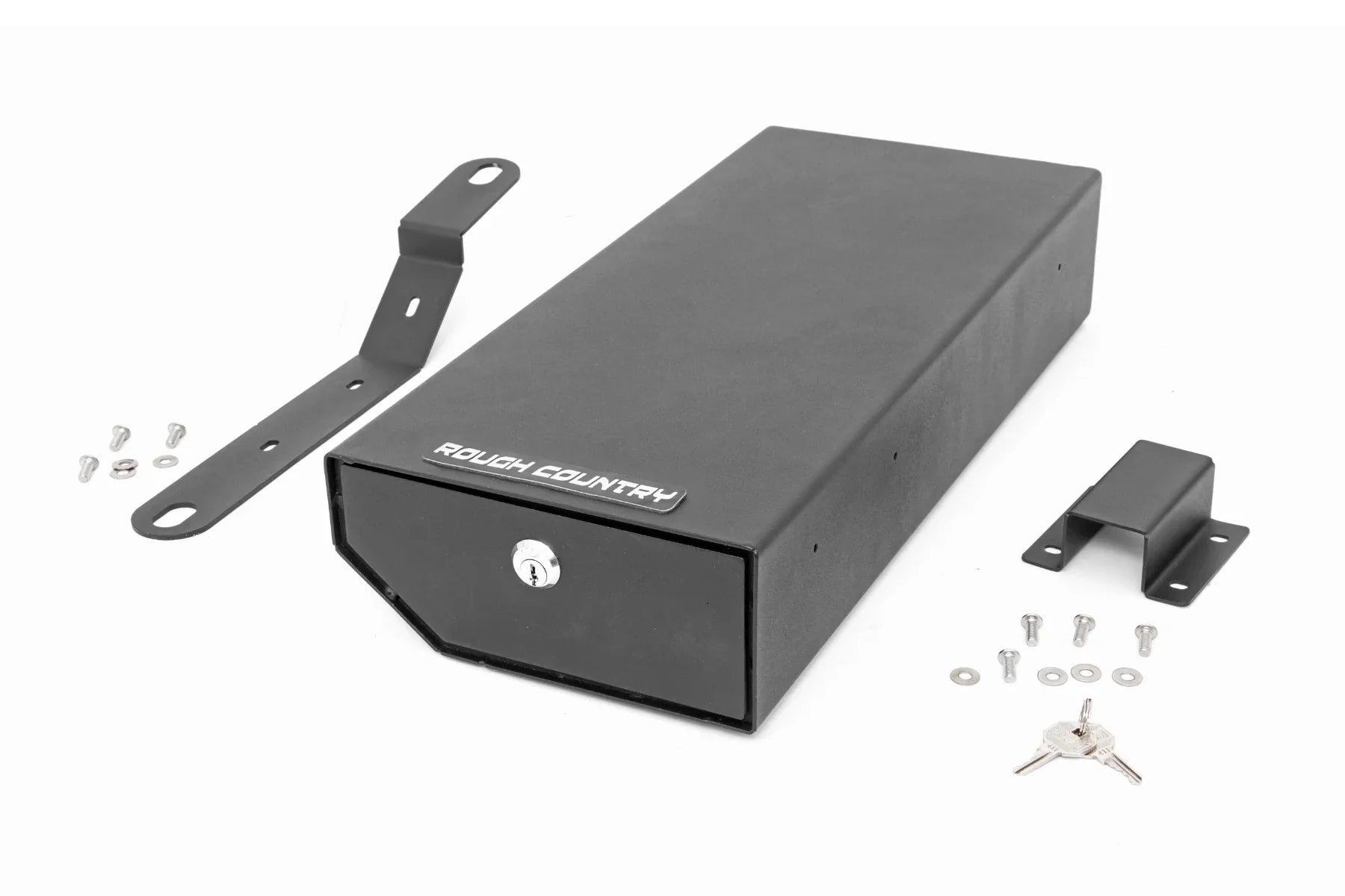 Rough Country Under Seat Lock Box for 2007-2018 Jeep Wrangler JK/JKU - 99035 - Exclusive Design