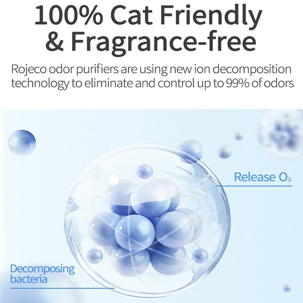 Pets Deodorization Rechargeable Deodorizer Air Cleaner Smart Cat Odor Purifier