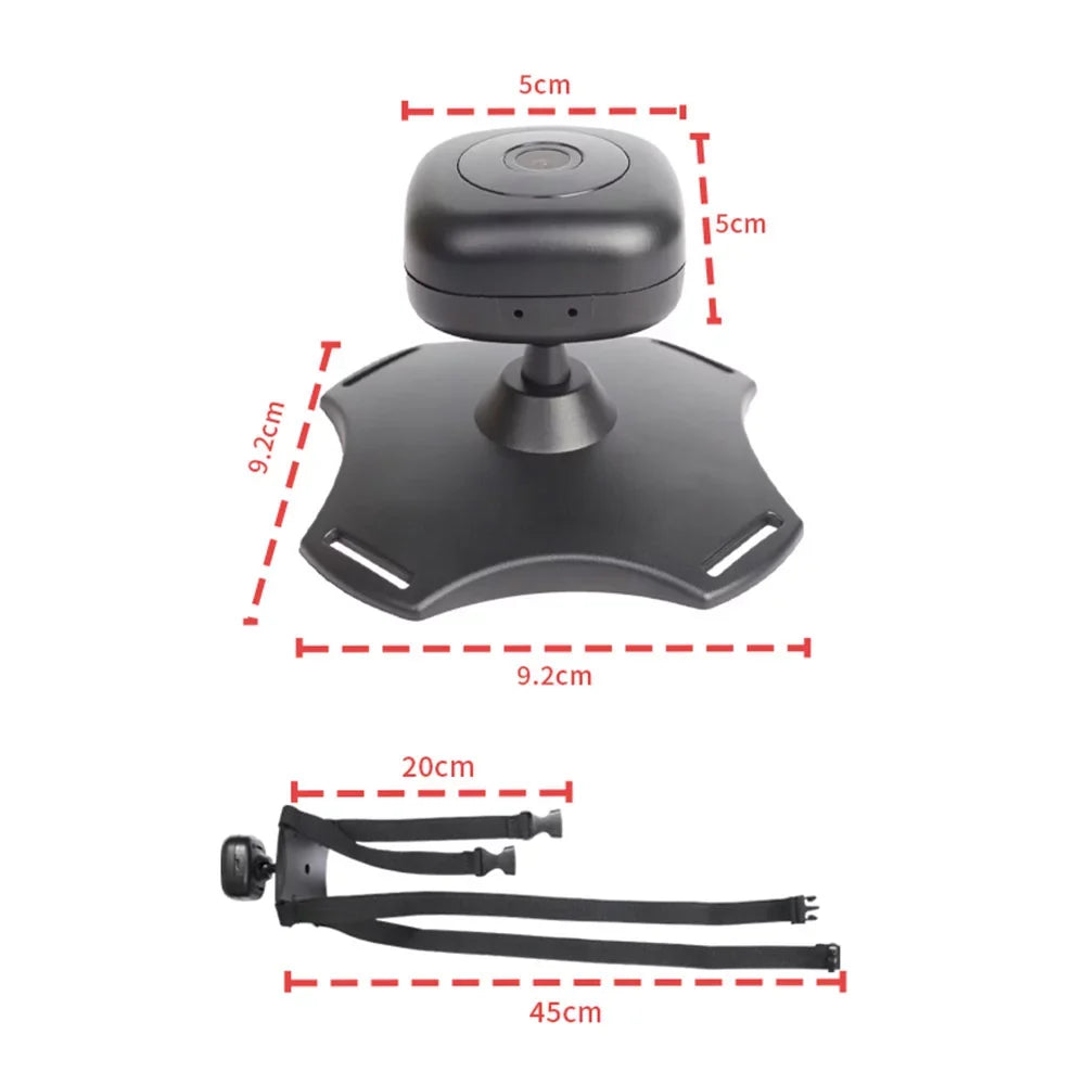 Stylish Pinnaco WiFi Baby Car Camera Monitor, 360Â° Rotation Night Vision, USB Powered