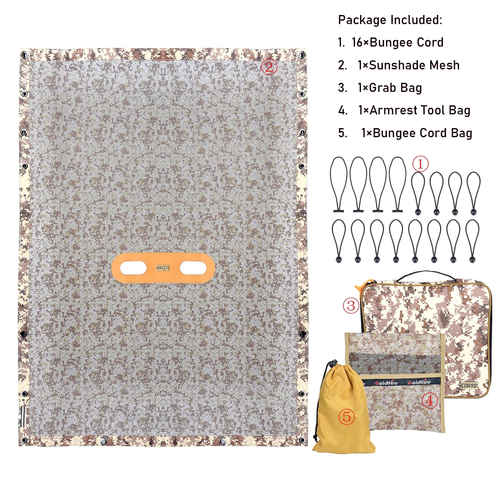 Stylish Wrangler Rear Seat Cover Cargo Net with Storage Pouch Bags Trunk Cargo Tool Organizers Backseat Soft-Shell Pet Barrier for JK JL