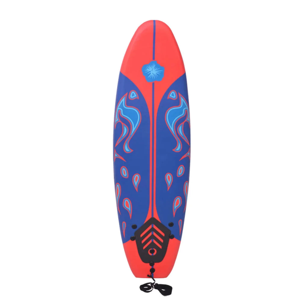 Anself Surfboard with Leash and Fins, Beach Surfing Board Kit for Beginners Youth and Adults 66.9 x 18.4 x 3.1 Inches (L x W x T) - Exclusive Design