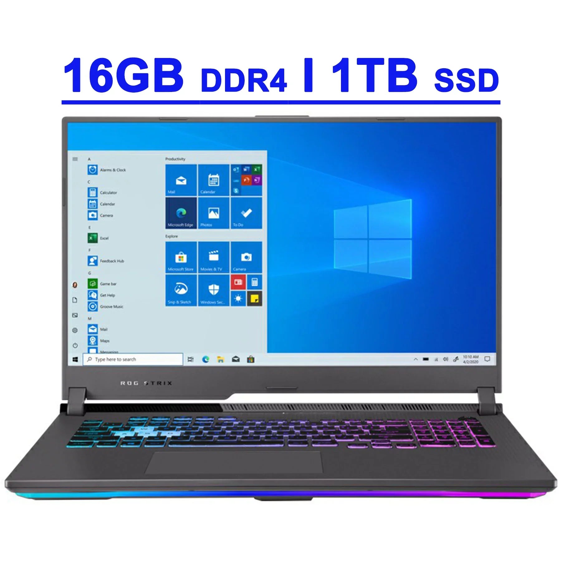 Stylish ROG Strix G17 G713 Gaming Laptop 17.3â FHD 144HZ IPS Display AMD Octa- Ryzen 7 4800H 16GB DDR4 1TB SSD NVIDIA GeForce RTX 3060 6GB USB-C HDMI Backlit Keyboard WiFi6 Dolby Win10 Gray
