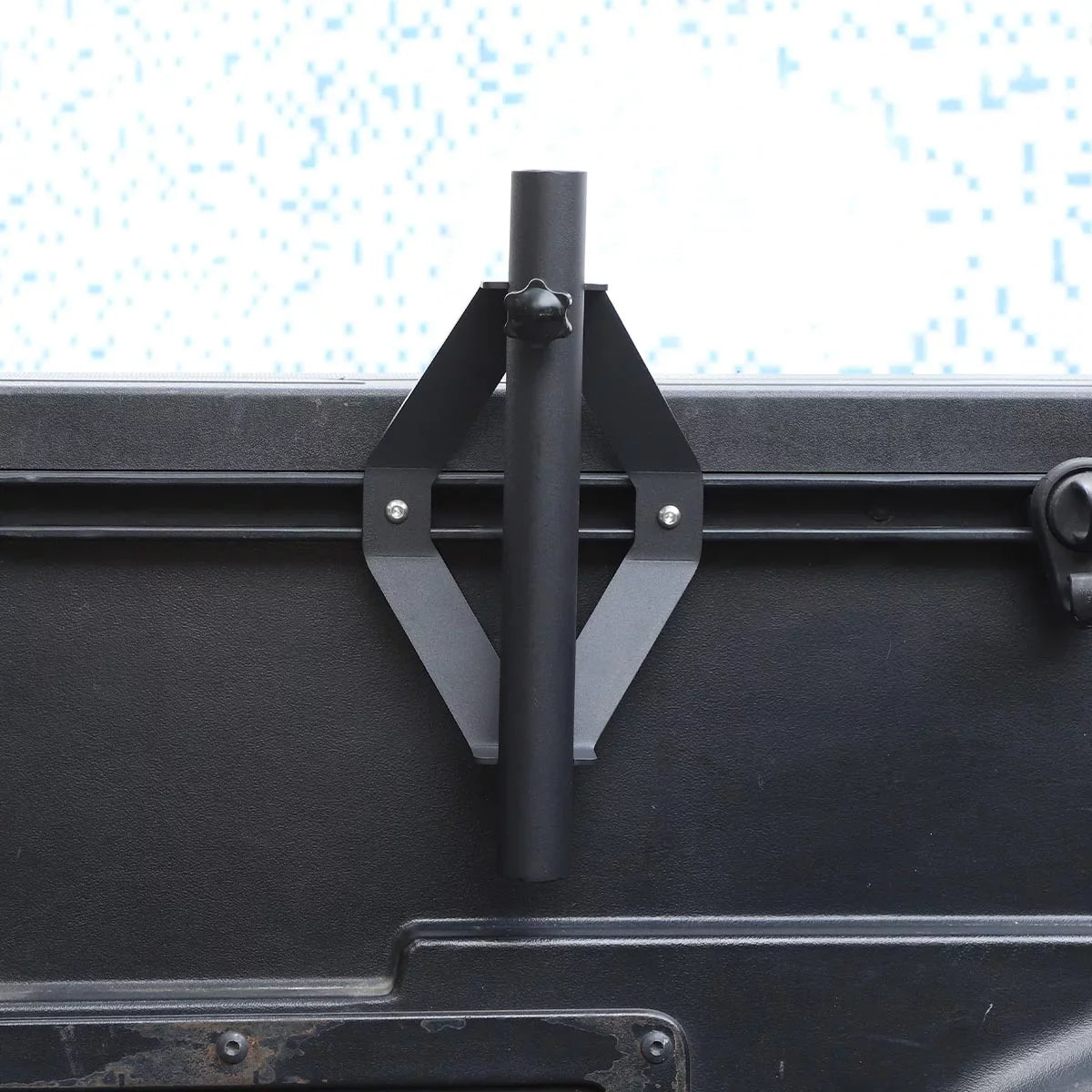 TINKI Truck Flag Pole Mount Holder Fit for 2005-2021 Toyota Tacoma/2007-2021 Tundra Bed Rail System