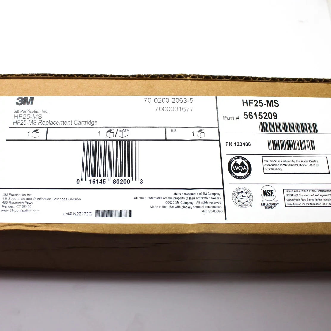3M HF25-MS Replacement Cartridge 123488 5615209 7000001677