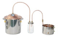 Stylish YINCHEN Water Distiller Copper Lid Pot Still with Thumper Keg Thump (Copper 5 Gallon)