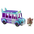 Netflix Super Monsters GrrBus Monster Bus Toy with Lamps, Sounds, and Music Ages 3 and Up