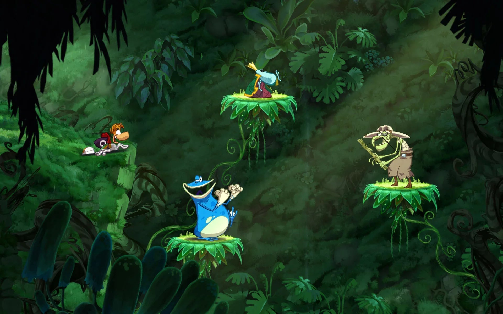 Stylish Ubisoft Rayman Origins (Nintendo Wii)