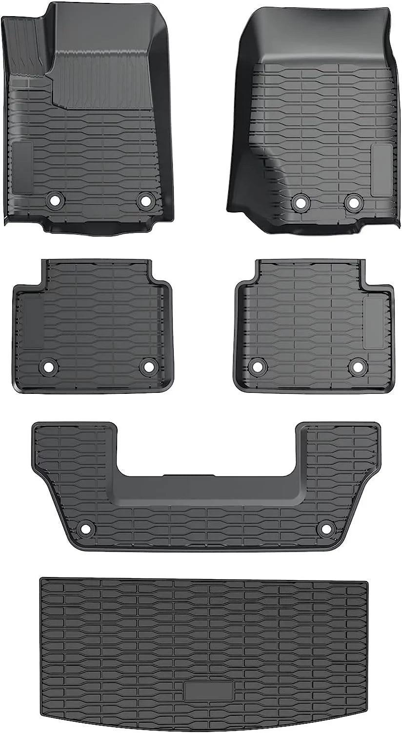 Stylish A & UTV PRO Floor Mats & Cargo Mat Liner for 2021-2023 Jeep Grand Cherokee L