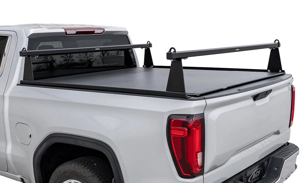 ADARAC 2008-2016 Fits Ford F-250 F-350 Super Duty 6' 8" Matte Black Aluminum M-series Truck Bed Racks F4010032 - Exclusive Design