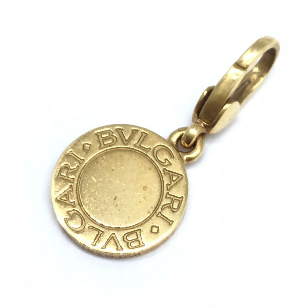 Stylish Pre-Owned BVLGARI Bvlgari Bulgari Pendant Top Lapis K18YG 750 4.2g Accessories Women Men Unisex (Good)