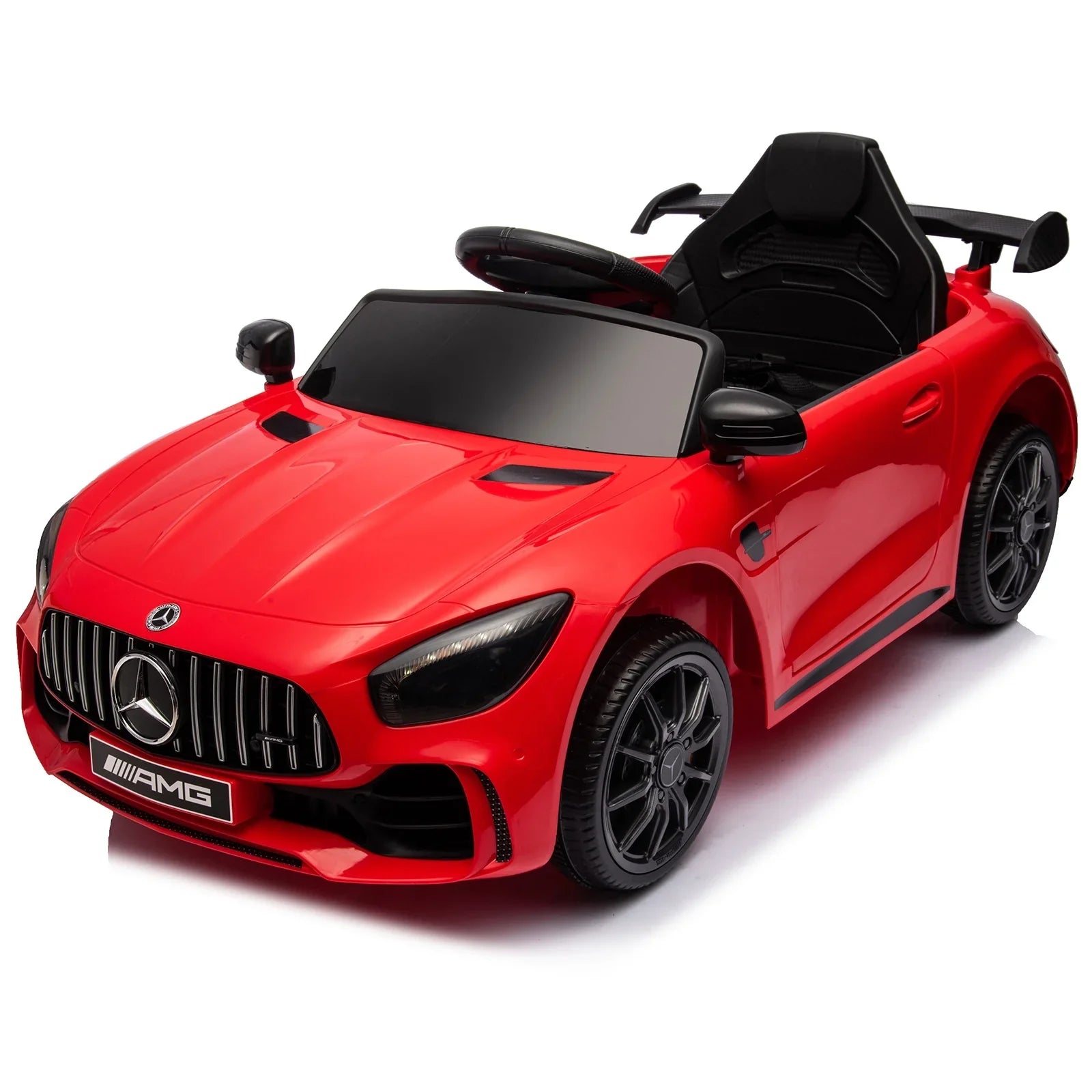 LEADZM Dual Drive 12V 4.5Ah Sports Car - Red - 26.9 - Experience the thrill of driving our realistic Mercedes-Benz Sports Car! - Exclusive Design