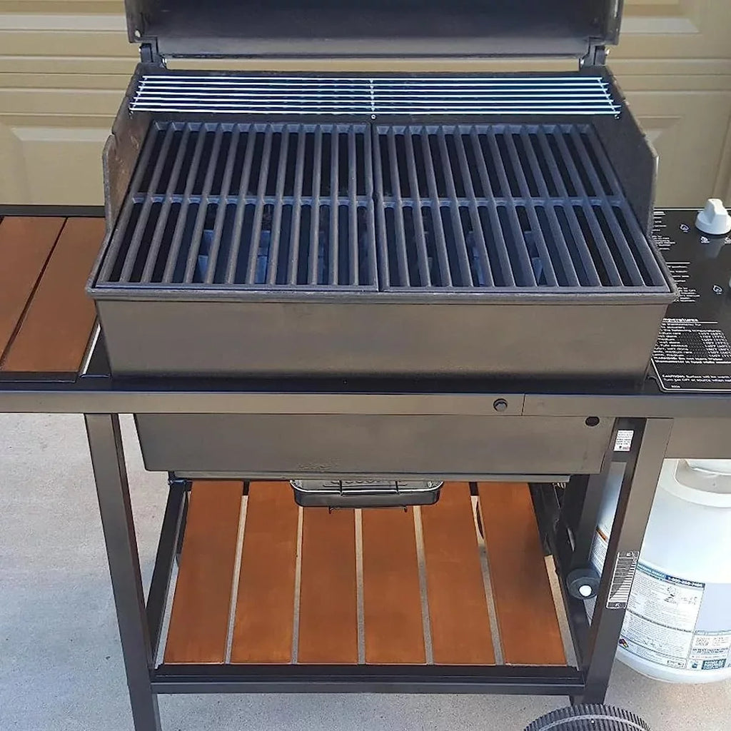 AOREWTGGH 7513 Grill Warming Rack for Weber Spirit 700, Genesis Silver B&C, 7513/88719 304 Stainless Steel Warming Rack Replacement for Weber Genesis 1000-5500, Gold B & C, 24.9 x 4.7 x 4 in - Exclusive Design