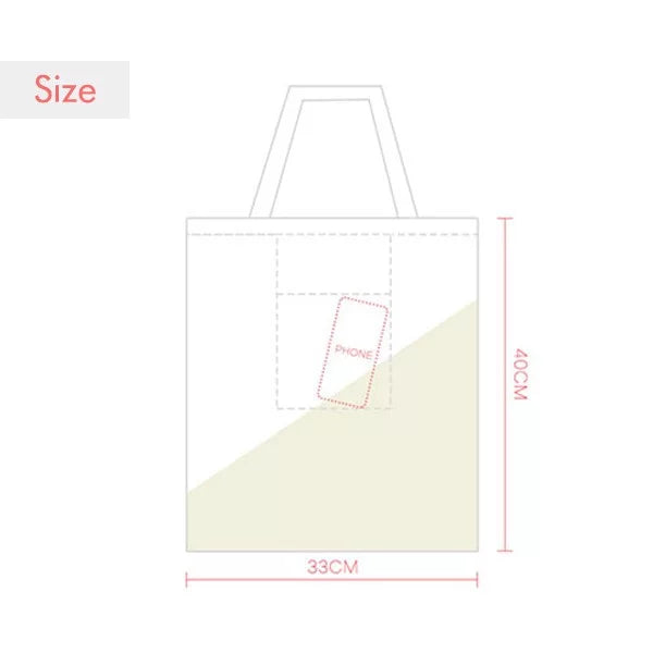 Stylish Culture Black Yellow Hand Lotus Expression Sack Canvas Tote Shoulder Bag
