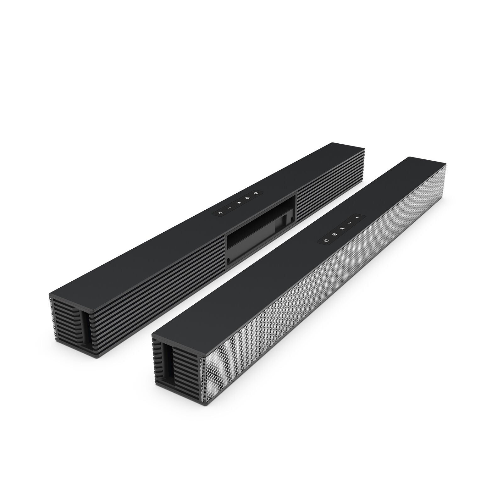 CJC Sound Bars for TV PC Gaming Monitor Sound Bar with Bluetooth 5.0/HDMI ARC/AUX/USB Bass Adjustable Wall Mountable - Exclusive Design